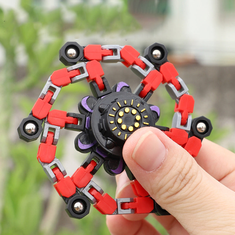 Deformierte Fidget Spinner Kette Spielzeug für Kinder